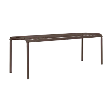 Dapple bench 45x130x39.8 cm - Dark Chocolate - Ferm Living