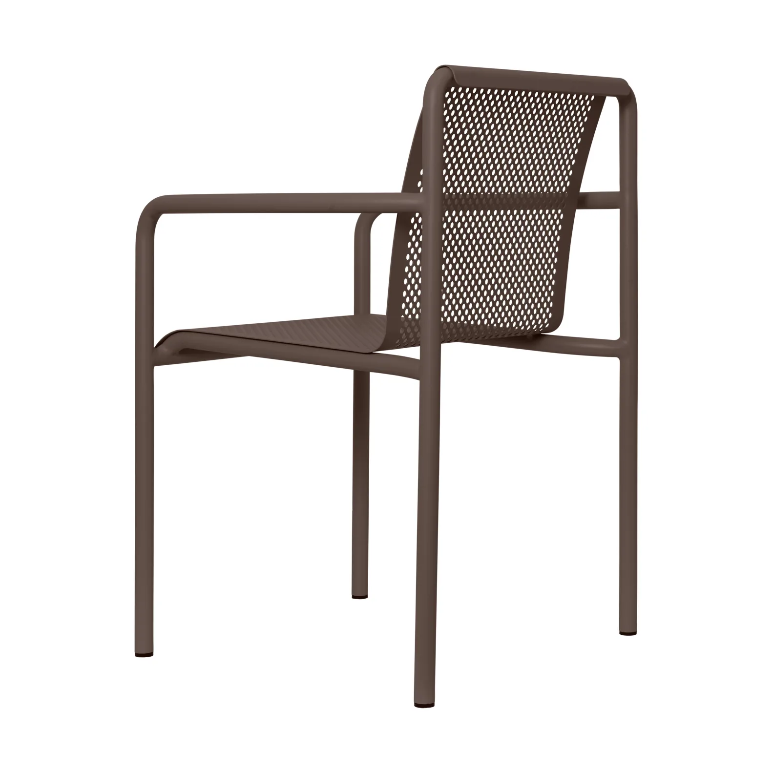 Dapple chair with armrests, Dark Chocolate Ferm Living