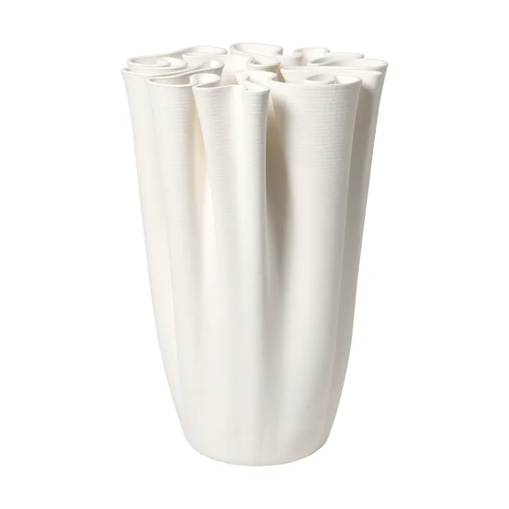 Dedali floor vase - Off-white, 50 cm - Ferm Living