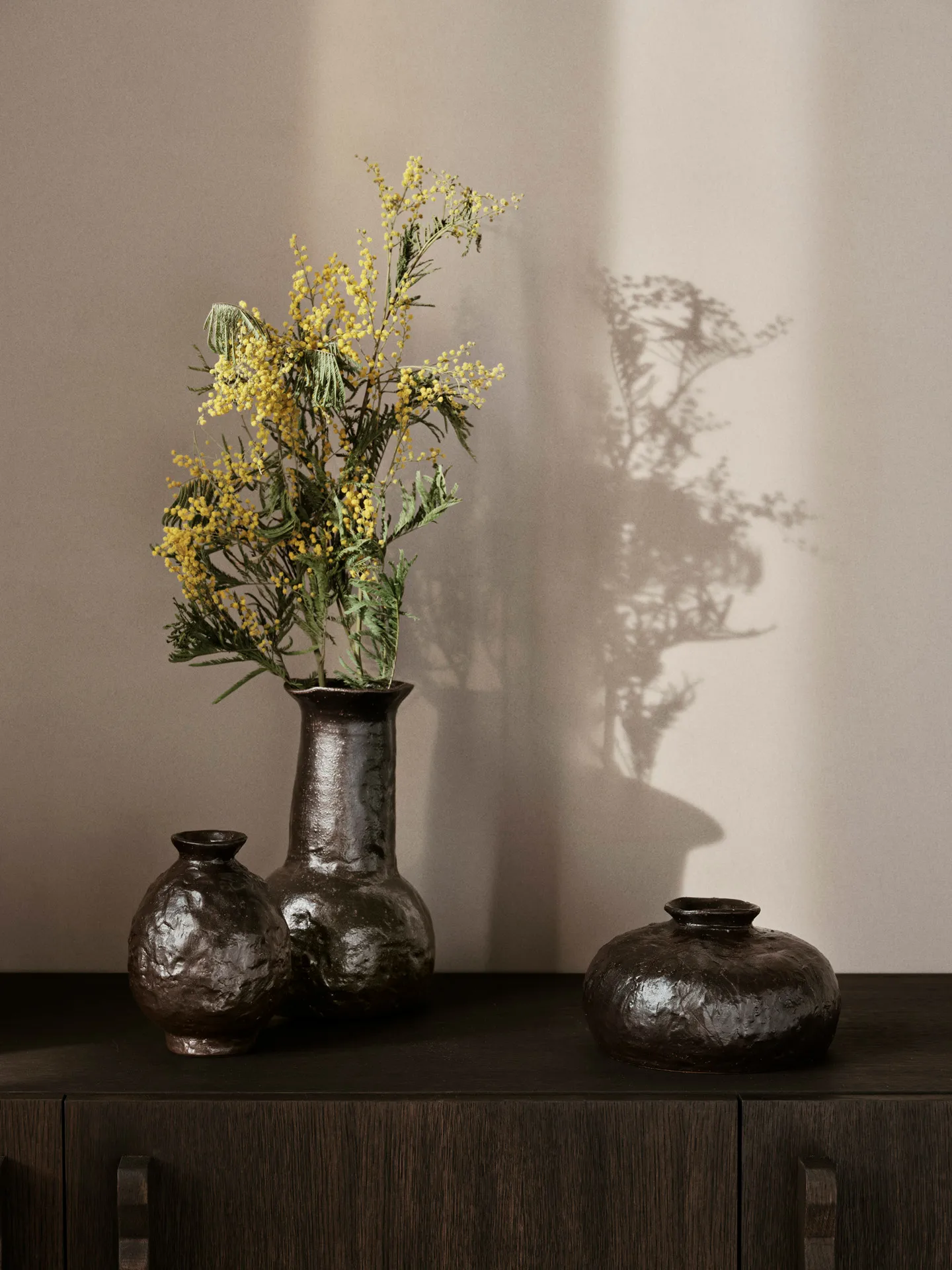 Doro vase 16 cm, Coffee Ferm Living