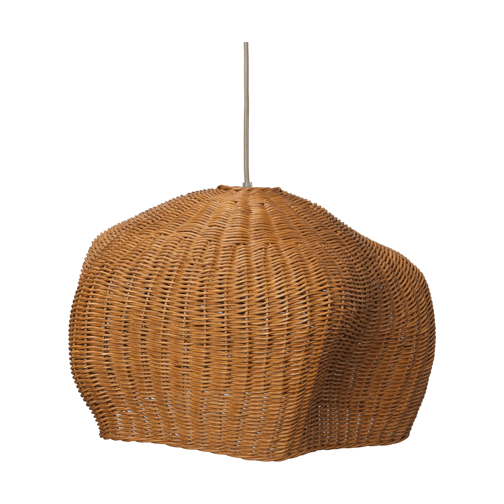 Drape lamp shade medium, Natural Ferm Living
