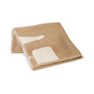Ebb bath towel 70x140 cm - Sand, off-white - Ferm Living