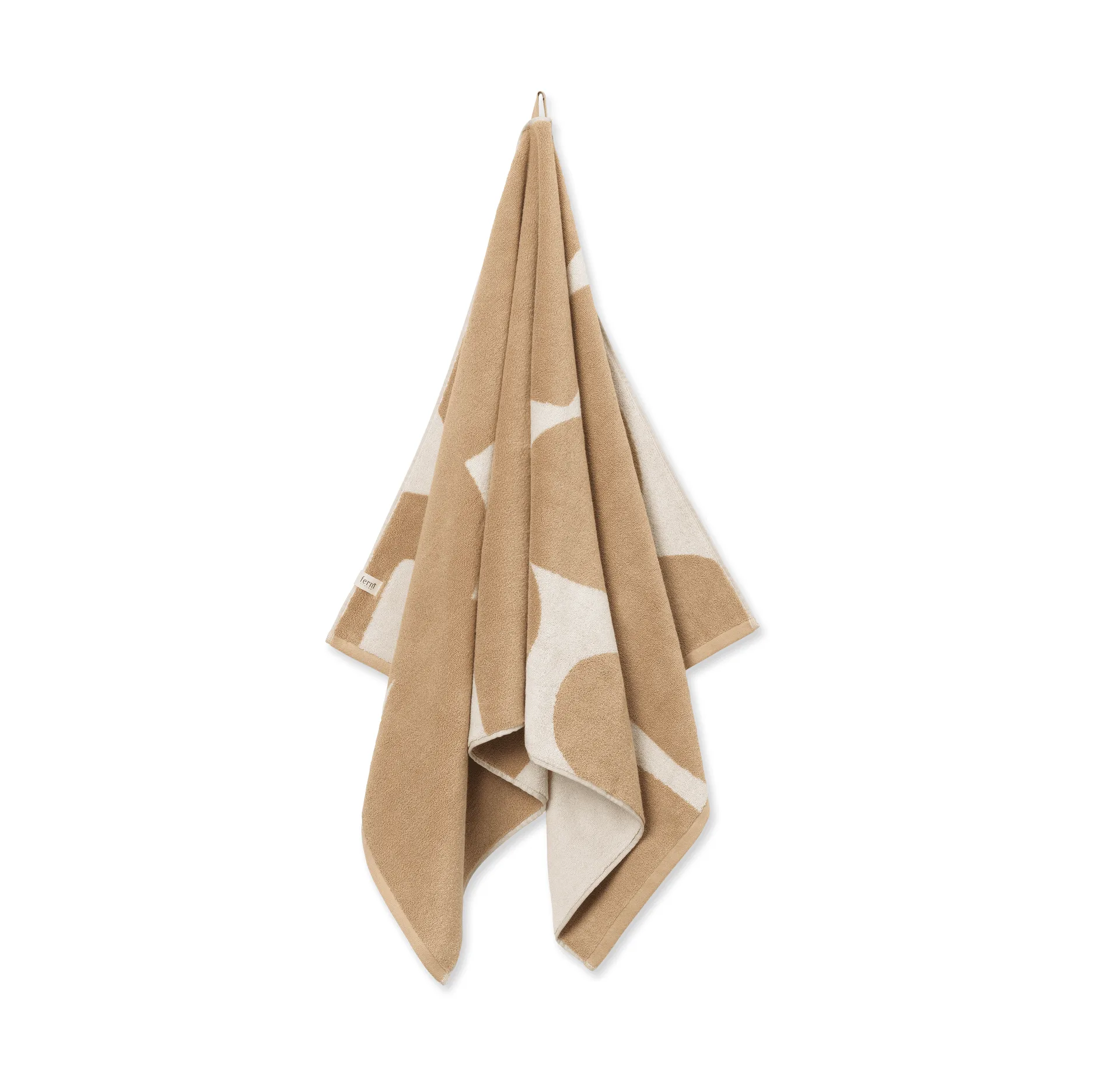 Ebb bath towel 70x140 cm, Sand, off-white Ferm Living