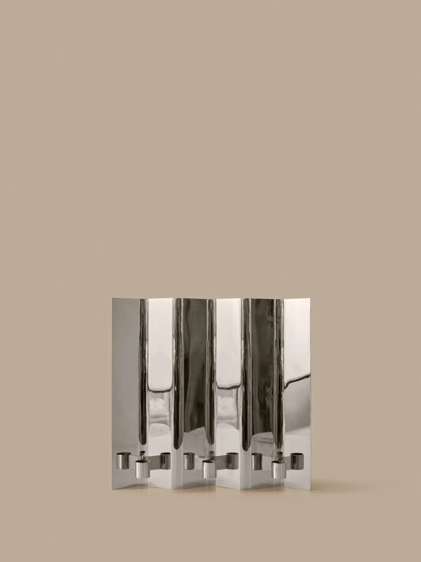 Eddy wall candle holder, 3, Mirror polished Ferm Living