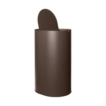 Enkel waste bin large - Dark chocolate - Ferm Living