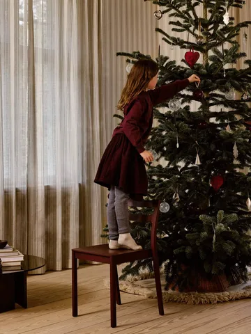 Flurry Christmas baubles 3-pack - M, Picante Red - Ferm Living