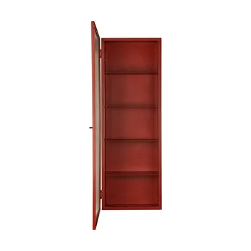 Haze wall cabinet 35x100 cm - Oxide red - Ferm Living
