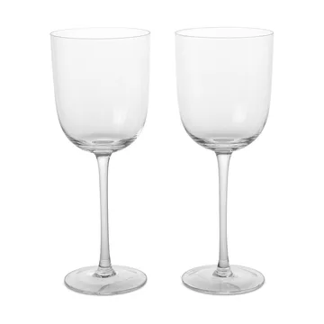Host white wine glass 30 cl 2-pack - Clear - Ferm Living