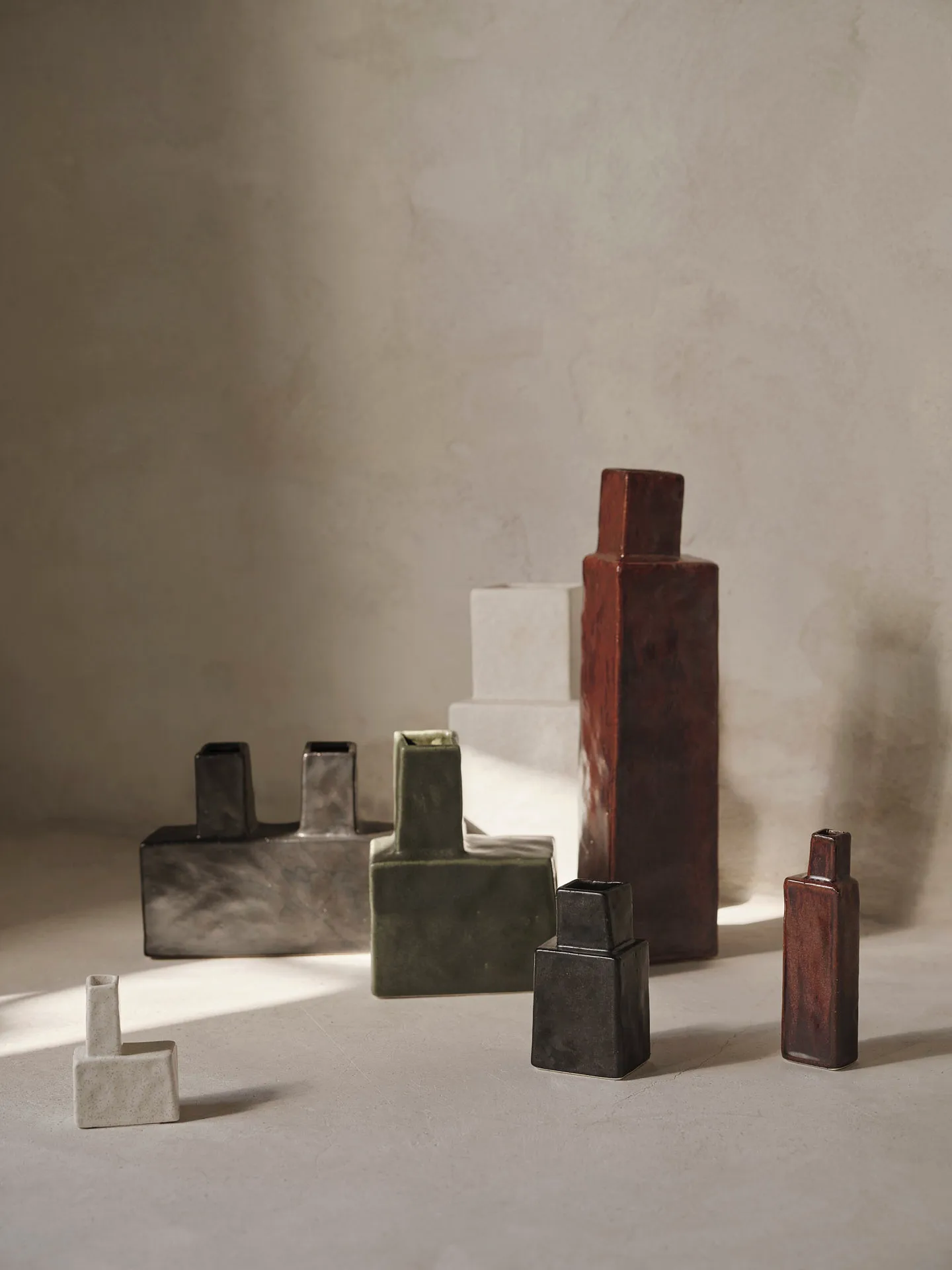 Koa vase H17, Black Ferm Living
