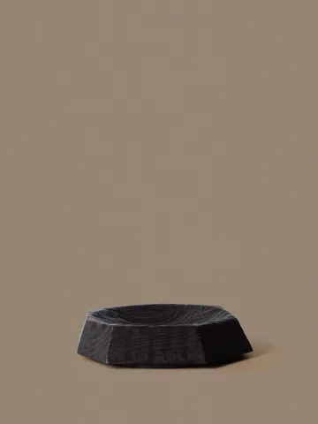 Koh centrepiece decorative dish - Dark brown, 35 cm - Ferm Living