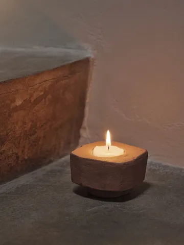 Kurinu candlestick - Terracotta - Ferm Living