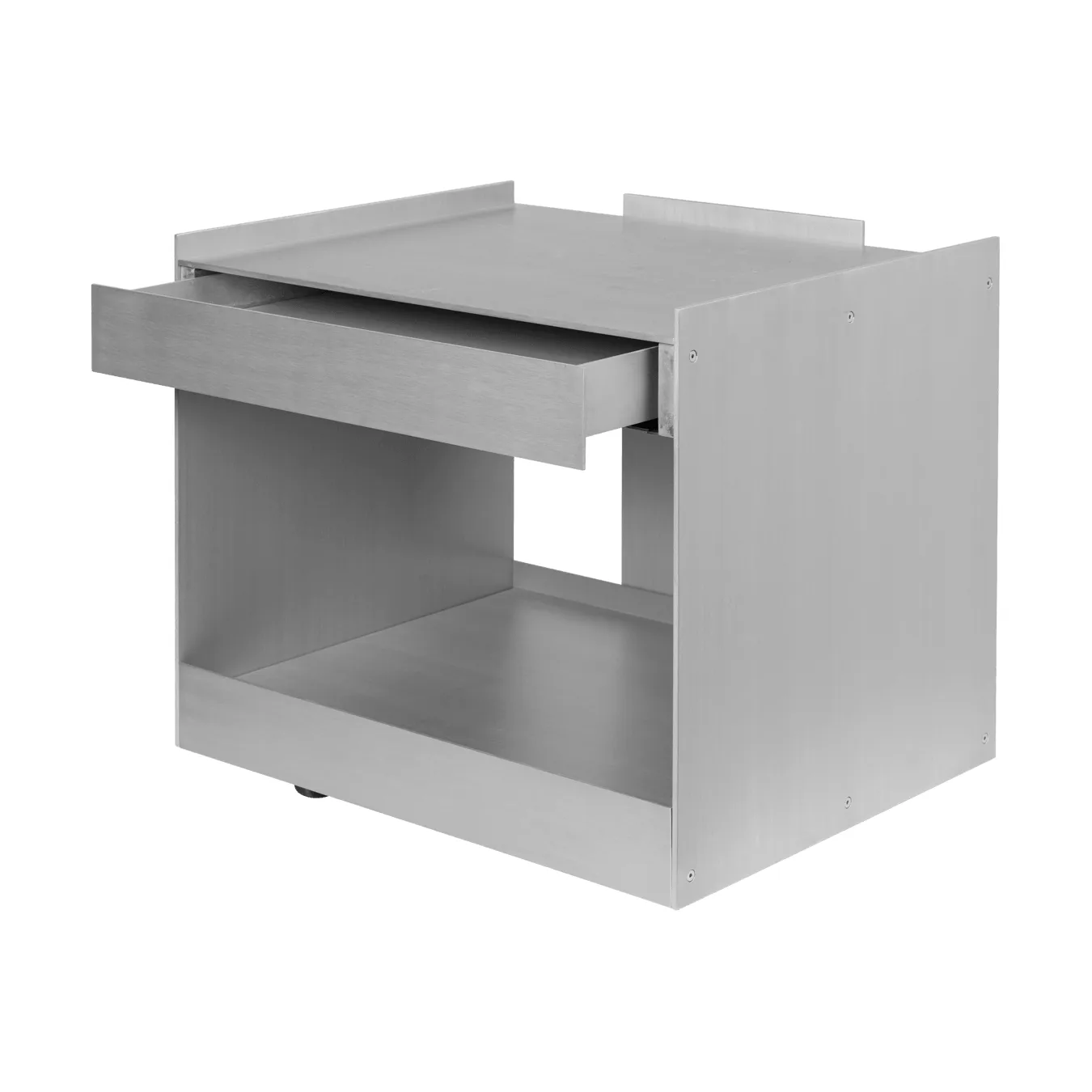 Lager serving trolley, Low, Aluminium Ferm Living