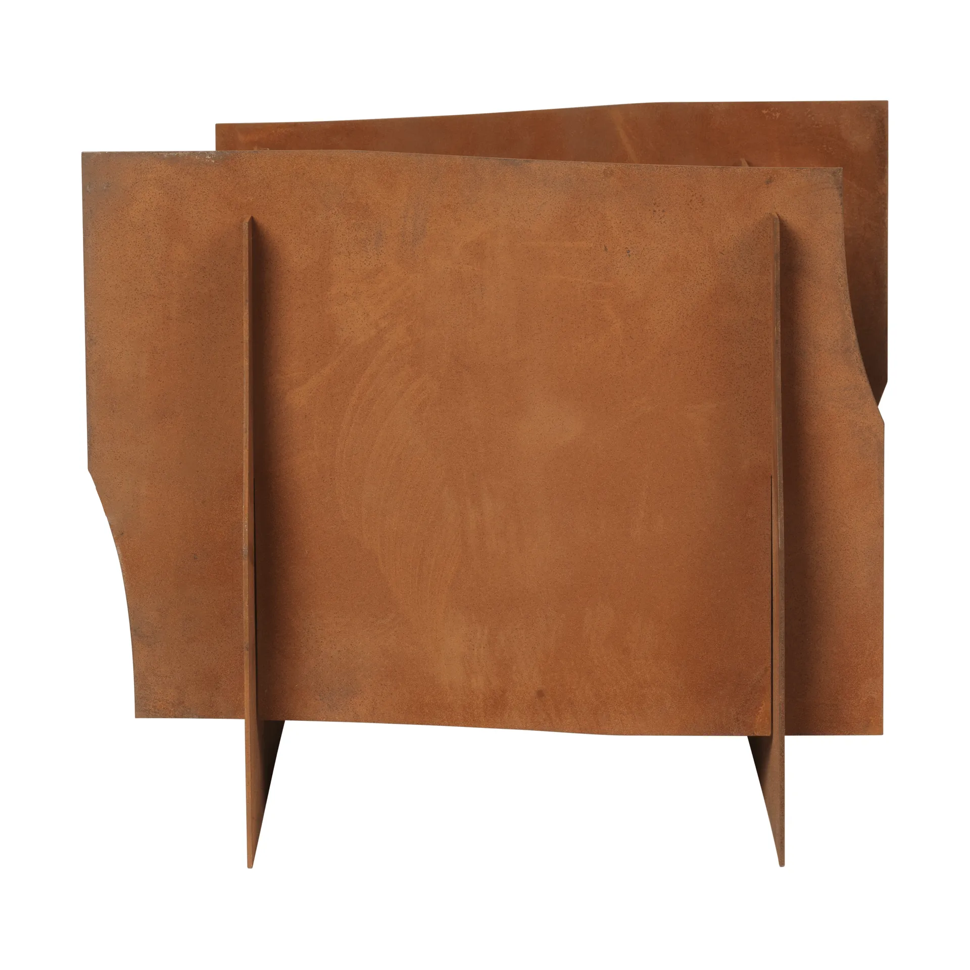 Lapel planter flower box, Rust, 33x35x38 cm Ferm Living
