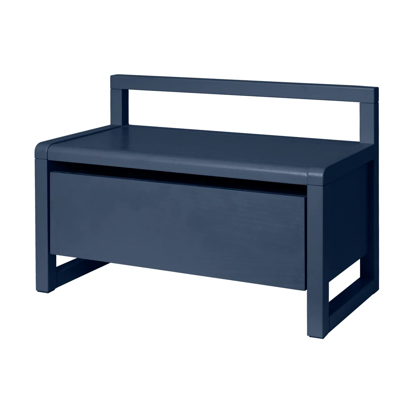 Little Architect storage bench, Dark Blue, 60x30x41.2 cm Ferm Living