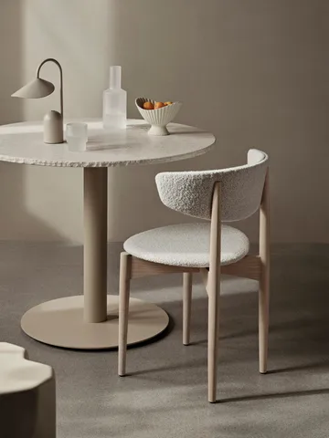 Mineral dining table - Bianco curia, cashmere - Ferm Living
