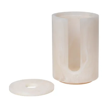 Mist container for cotton pads 11.8Øx8 cm - Pearl - Ferm Living