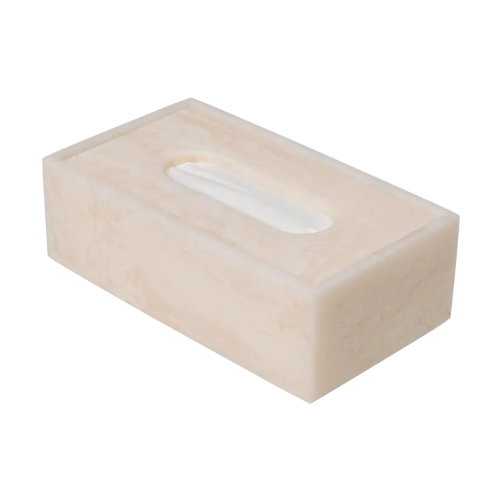 Mist tissue box 12x21.5 cm - Pearl - Ferm Living