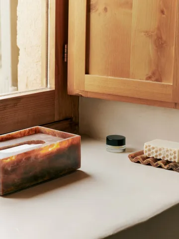 Mist tissue box 12x21.5 cm - Sugar Kelp - Ferm Living