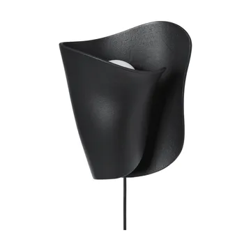 Oyster wall sconce wall lamp - Black - Ferm Living