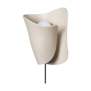 Oyster wall sconce wall lamp - Light cashmere - Ferm Living