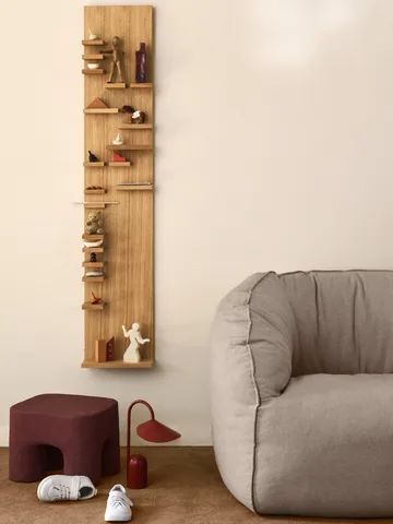 Parade wall-mounted shelf 140 cm - Oiled oak - Ferm Living