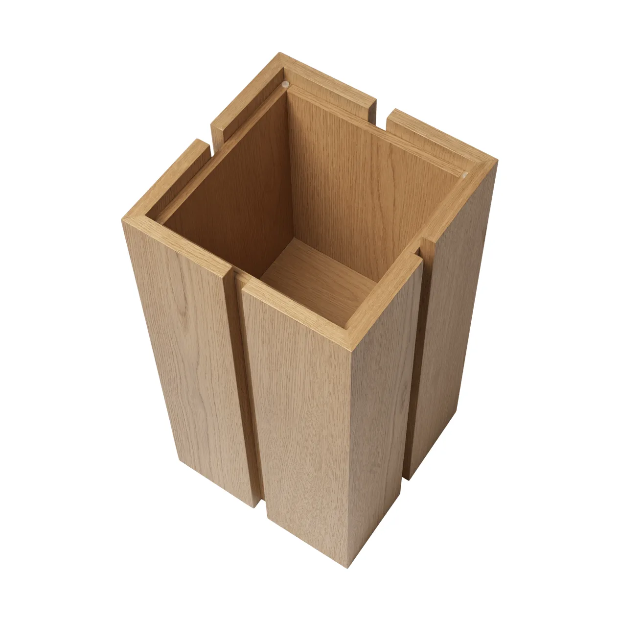 Parcel pedestal, Natural, 30x30x60 cm Ferm Living