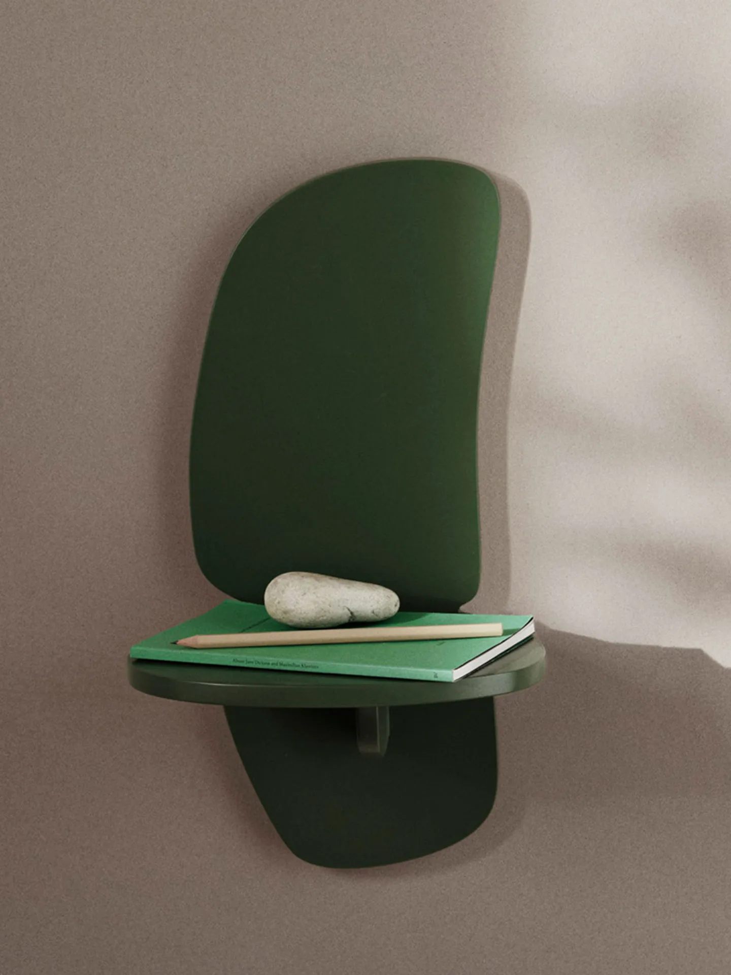 Pilu wall shelf 40 cm, Verdant Green Ferm Living
