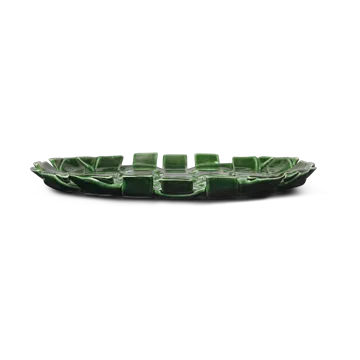 Plait plate Ø30 cm - Emerald green - Ferm Living