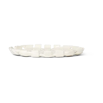 Plait plate Ø30 cm - Off white - Ferm Living