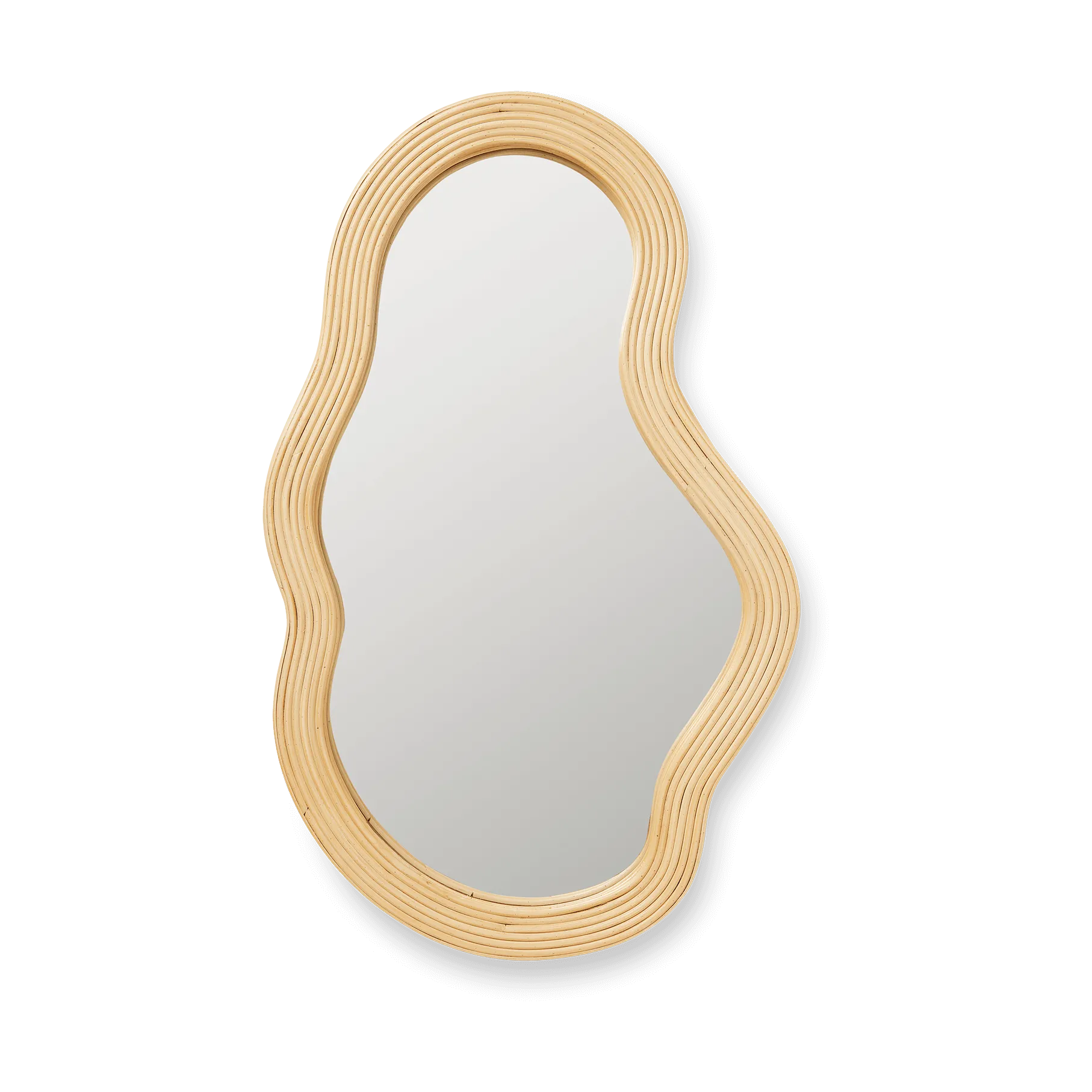 Pond mirror medium, Rattan Ferm Living