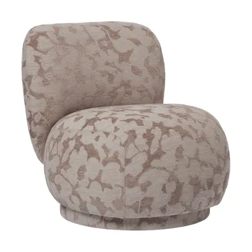 Rico lounge chair piccolo swivel - Cilla-Taupe - Ferm Living