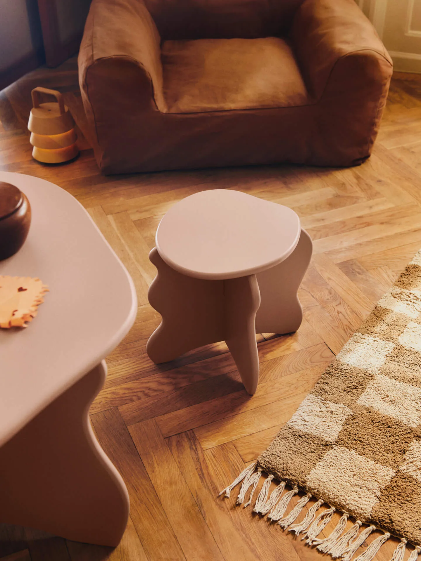 Slope stool, Rose Ferm Living