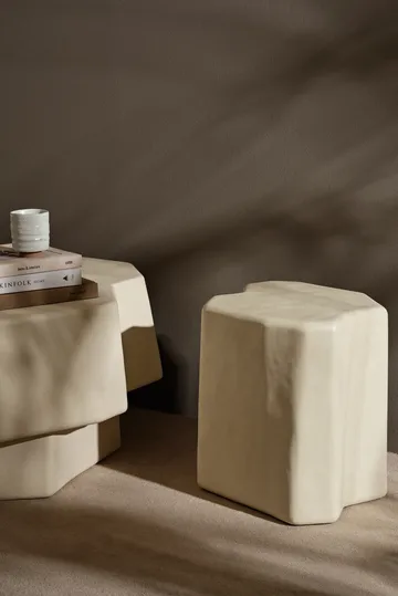 Staffa stool - Ivory - Ferm Living