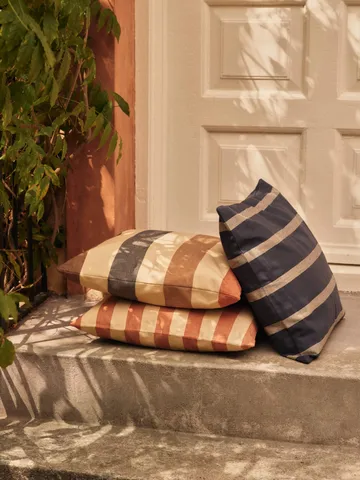 Strand outdoor cushion cover 50x50 cm - Burnt ochre-parchme - Ferm Living