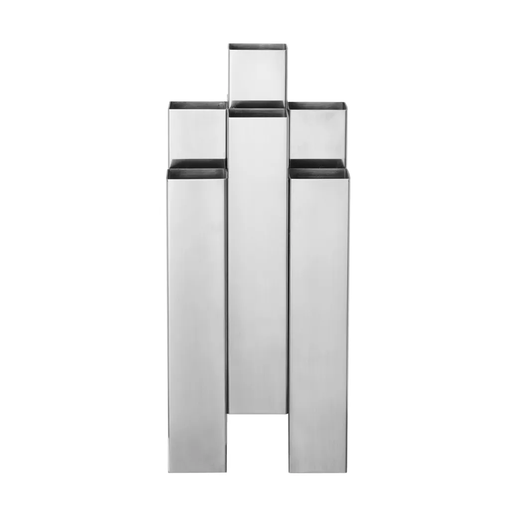 Tessera vase 3x3, Mirror polished Ferm Living