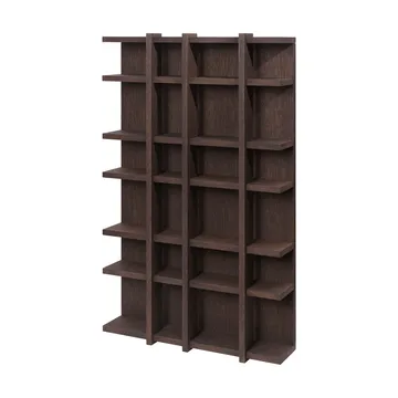 Tilem bookcase - Dark stained oak, 4x6 - Ferm Living
