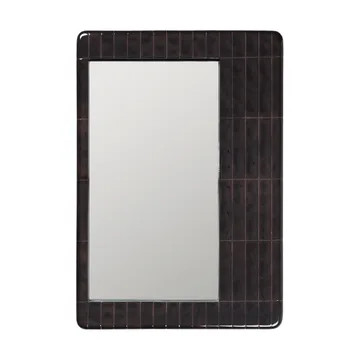 Tiling mirror - Dark chocolate, 59x85 cm - Ferm Living