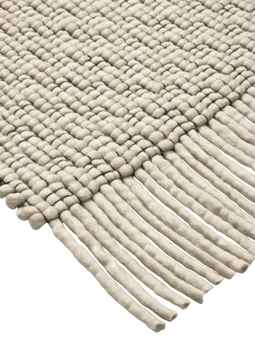 Udo rug - Off-white-black, 80x200 cm - Ferm Living