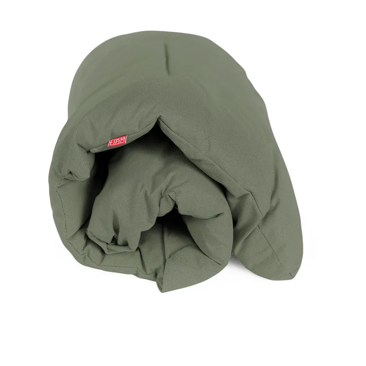 Amigo Soft cushion for sun lounger - Sage green - Fiam