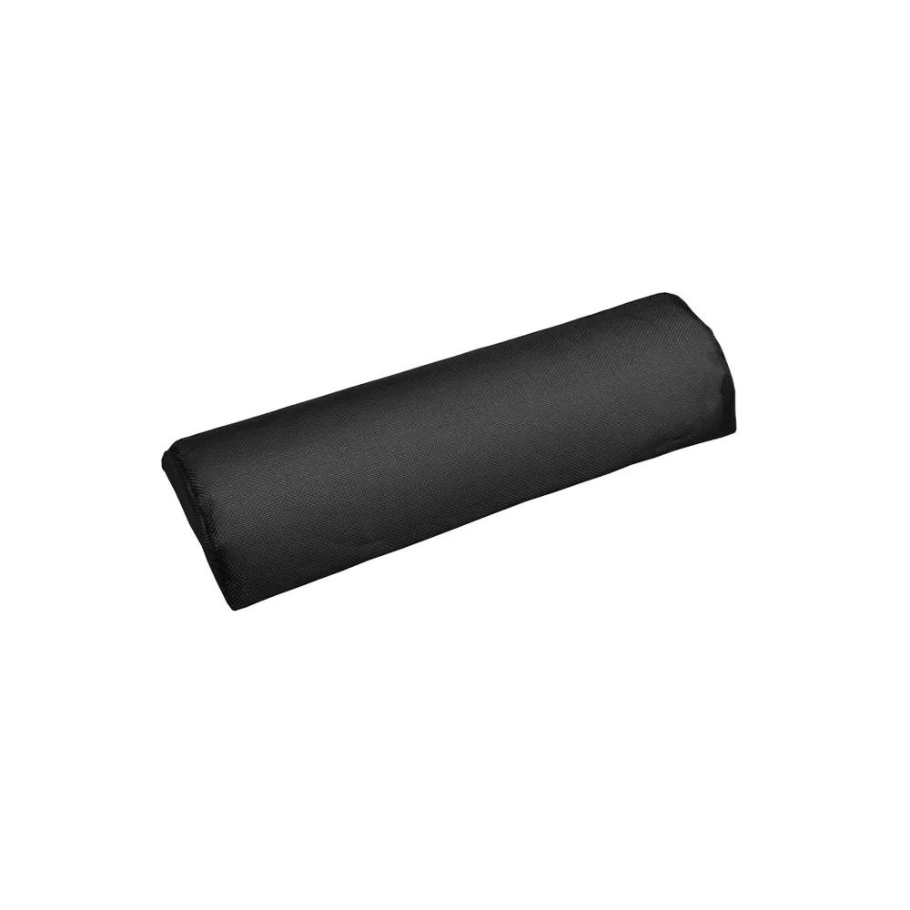 Amigo/Samba neck cushion, Fabric textaline black Fiam