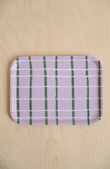 Checkered tray 20x27 cm - Mix - Fine Little Day