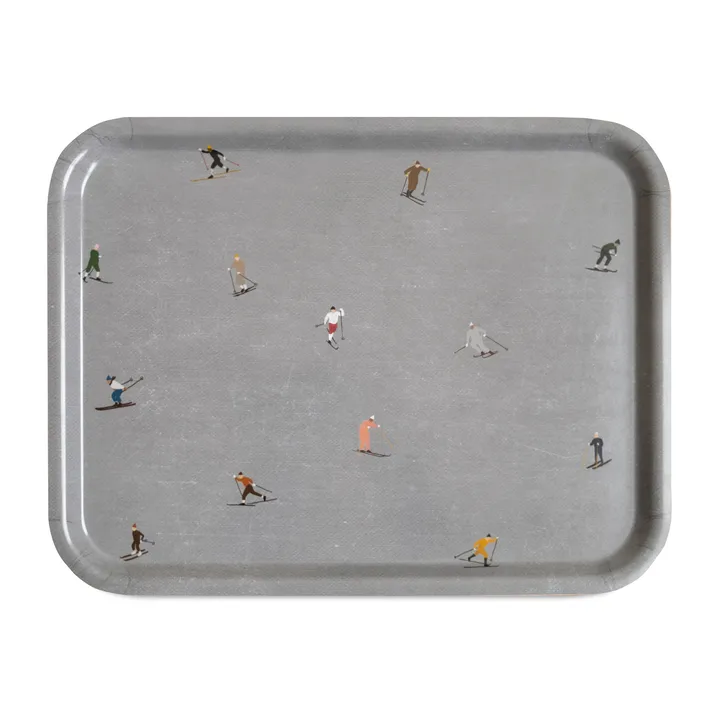 Skiers tray 33x43 cm - grey - Fine Little Day