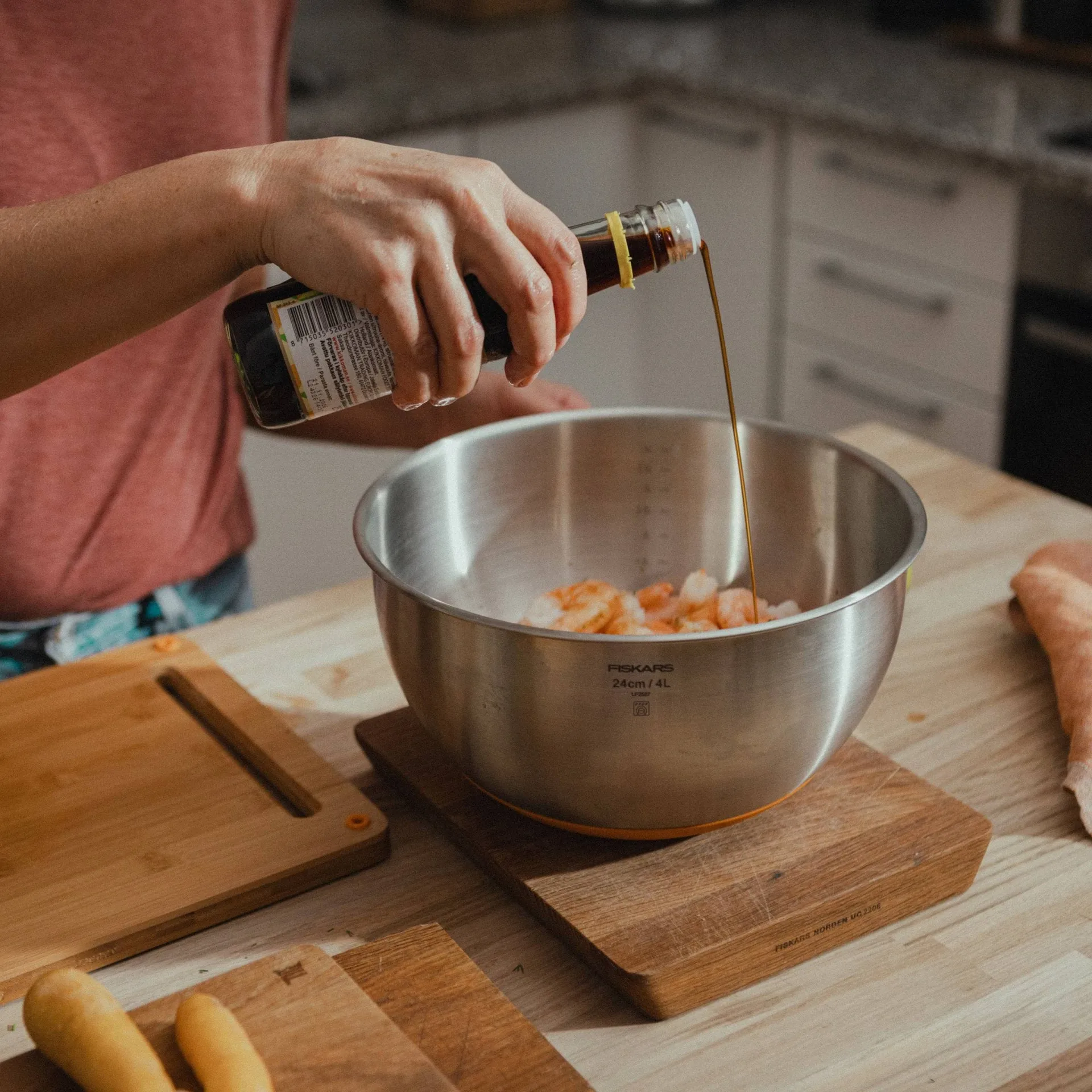 Functional Form mixing bowl, Stainless steel, 4 l Fiskars