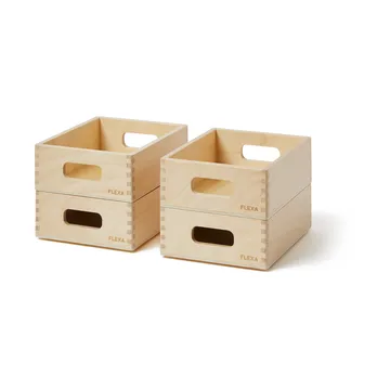 Play Storage Box 2-Pack - Fir - FLEXA