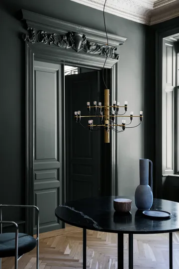 2097 Sarfatti chandelier LED - Brass 18 lamps - Flos