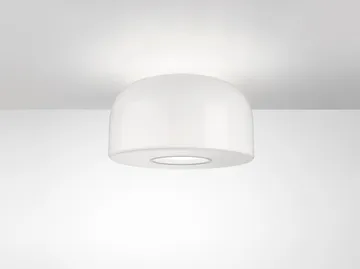 Bellhop Glass C2 ceiling light - White - Flos