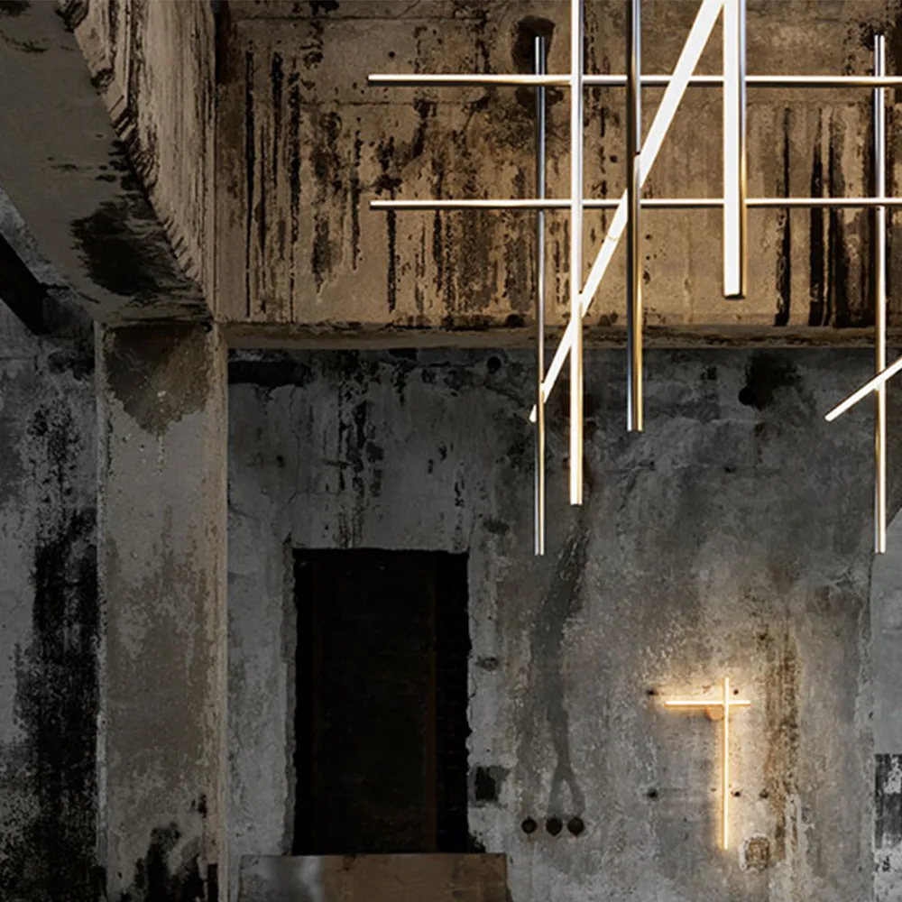 Coordinates C1 pendant, Champagne Flos