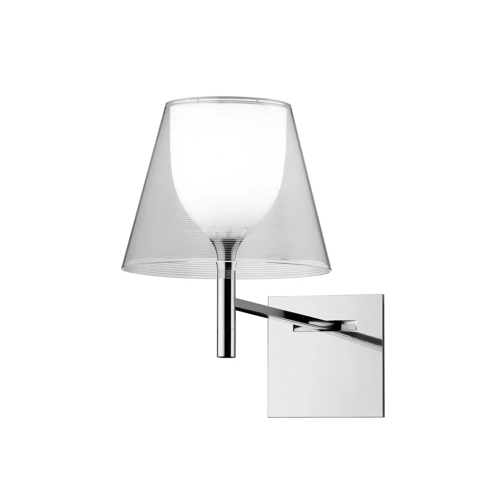 KTribe W wall lamp, Transparent Flos