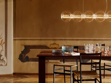 Luce Sferica S1 pendant 165.6 cm - Glass - Flos