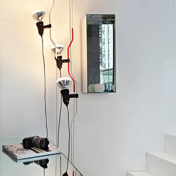 Parentesi floor and ceiling lamp dimmable - White - Flos